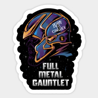 Full Metal Gauntlet Sticker